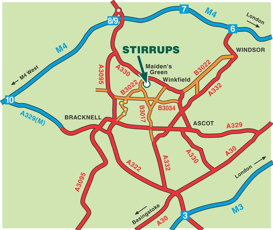 Stirrups Hotel 브랙넬 외부 사진